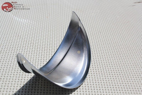 Chrome Headlight Visors 5" Headlight Headlamp Dual Quad 4 Lamp System Bulb Trim