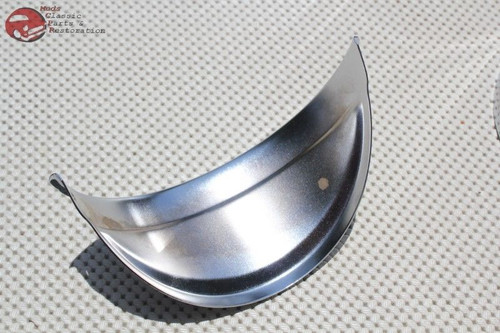 Chrome Headlight Visors 5" Headlight Headlamp Dual Quad 4 Lamp System Bulb Trim