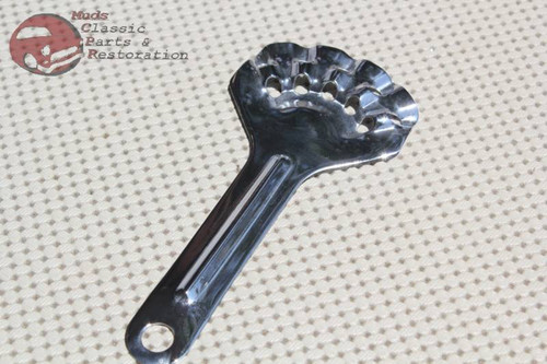 Chrome Metal 5 Post Parade Mini Flag Holder Parade Show Motorcycle Car Truck New
