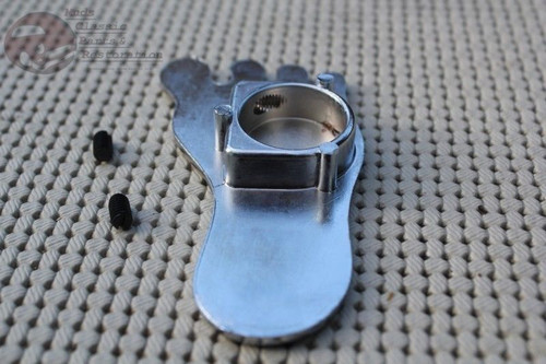 Custom Barefoot Low Beam Floor Dimmer Switch Cover Vintage Moon Sixties Style