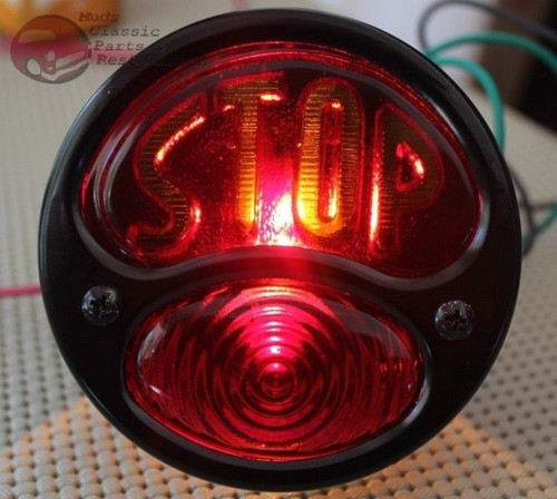 Custom Car Truck Rear Brake Stop Taillamp Lights Model A B T Coupe Sedan Antique