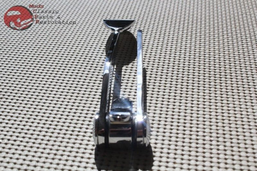 Custom Chrome Spoon Gas Pedal Assembly Manual Automatic Street Muscle Drag Car