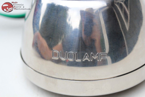 Custom Deluxe Motorcycle Rear Fender Tail Light Lamp Stop Lens Hot Rod Style