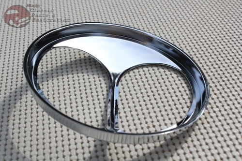 Custom Headlight 5 3/4" Cat Eyes Dual Lamp Bulb Trim Covers Set Of 4 Impala Etc