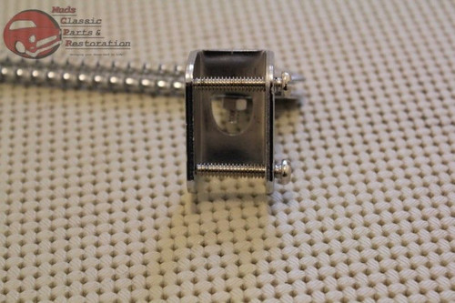 Custom Hot Rat Street Rod Cat Whisker Chrome Curb Feelers Chevy Ford Truck Pair