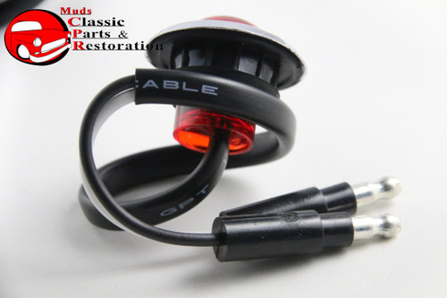 Custom Mini Red Led 0Ccent Clearance Marker Lights Truck Hot Rat Street Rod Custom Mini Red Led 0Ccent Clearance Marker Lights Truck Hot Rat Street Rod