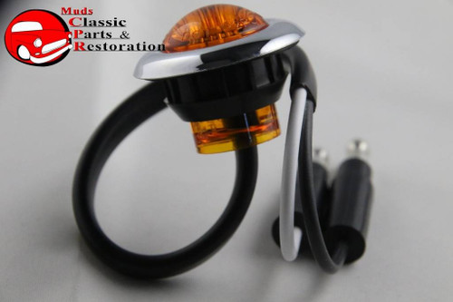 Custom Mini Amber Led Accent Clearance Marker Lights Truck Hot Rat Street Rod Custom Mini Amber Led Accent Clearance Marker Lights Truck Hot Rat Street Rod