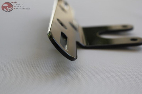 Custom Motorcyle Tail Light Lamp Black Rear Fender Mount Bracket New