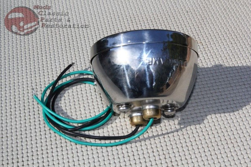 Custom Motorcycle Stop Lens Rear Side Mounted Stainless Tail Light Taillight