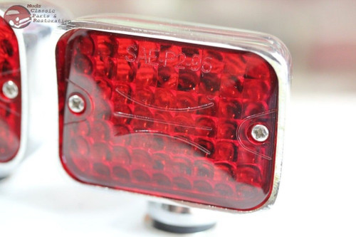 Custom Truck Hot Rat Street Rod Tail Lamp Auxillary Marker Clearance Lights Pair