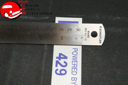 Ford "Powered By Ford 429" Valve Cover Decals Pair