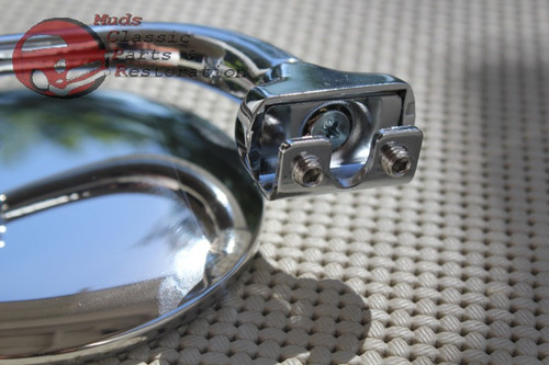 Ford Chevy Chrysler Dodge Plymouth 4" Curved Arm Peep Mirrors Hot Rat Street Rod Ford Chevy Chrysler Dodge Plymouth 4" Curved Arm Peep Mirrors Hot Rat Street Rod