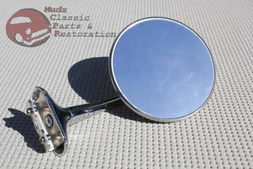 Ford Chevy Chrysler Dodge Plymouth 4" Curved Long Arm Peep Mirror Hot Rat Rod