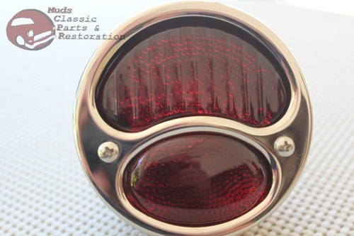 Ford Model A Hotrod Motorcyle Chopper Duolamp License Plate Tail Light Lamp New