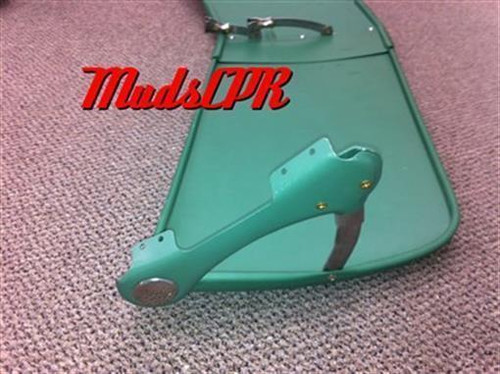 Fulton Style Outer Exterior Visor Sunshield & Chrome Traffic Light Viewer Set