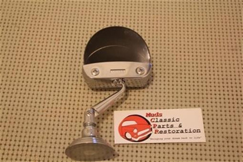 Fulton Style Outer Exterior Visor Sunshield & Chrome Traffic Light Viewer Set