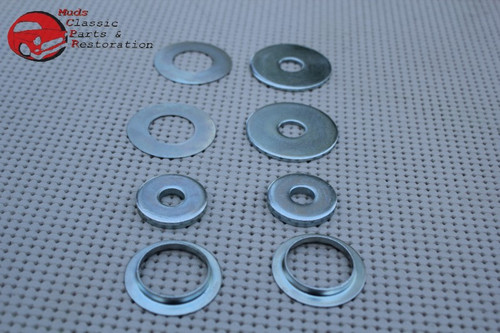 Gm Chevy A Body Radiator Core Support Bushing Hardware Kit Set Rubber Mounts