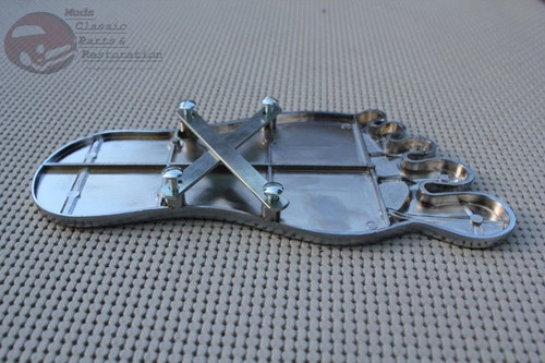 Gasser Accelerator Gas Pedal Pad Cover Trim Foot Moon Vintage Hot Rat Street Rod