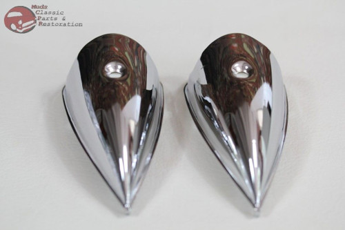 Guide Style Headlight Amber Led Turn Signal Marker Lights Housing Clear Lens Set