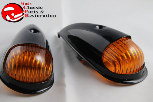Guide Style Headlight Black Led Turn Signal Marker Lights Housings Amber 1157 Guide Style Headlight Black Led Turn Signal Marker Lights Housings Amber 1157