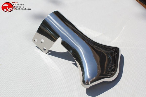 Hot Rat Rod Custom Truck Rear Tail Pipe Exhaust Deflectors Tips Vintage Style