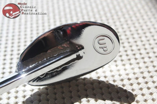 Hot Rat Street Rod Gasser Custom Firewall Mounted Spoon Style Gas Pedal Throttle