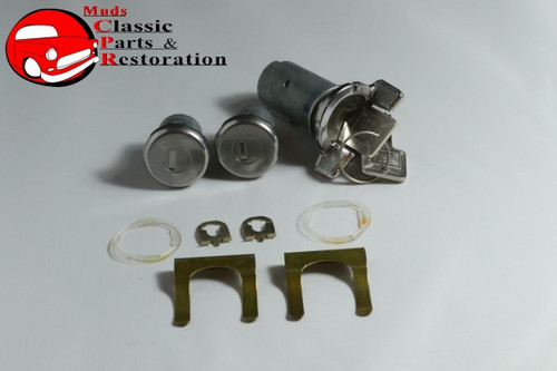 Ignition Switch Door Locks Key Set Chevelle El Camino Monte Carlo Gto Cadillac