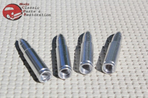 Hotrod Ratrod Streetrod Leadsled Custom Car Truck Real Bullet Valve Stem Caps 4