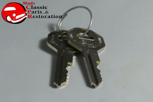 Impala Chevelle Truck Chevy Gto Nova El Camino Ignition Lock Original Gm Keys