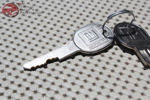 Impala Nova Camaro Glove Box Compartment Trunk Lock Key Set Later Style Gm Keys