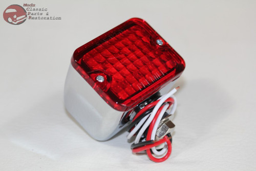 Medium Led Rectangle Rod Lights Stop Turn Signal Tail Lamp Hot Rat Rod Truck Rv Medium Led Rectangle Rod Lights Stop Turn Signal Tail Lamp Hot Rat Rod Truck Rv