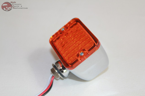 Medium Led Rectangle Rod Lights Park Turn Running Clearance Hot Rat Rod Truck Medium Led Rectangle Rod Lights Park Turn Running Clearance Hot Rat Rod Truck