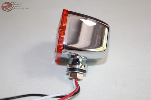 Medium Led Rectangle Rod Lights Park Turn Running Clearance Hot Rat Rod Truck Medium Led Rectangle Rod Lights Park Turn Running Clearance Hot Rat Rod Truck