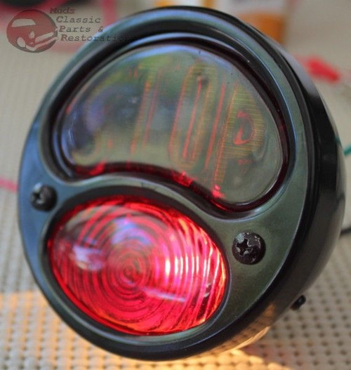 Model A Hot Rat Rod Taillight Lamp Bracket Set Rear Brake Stop Custom Left Set