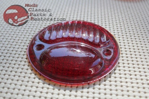 Model A Hot Rod Motorcycle Bobber Bike Harley Custom Brake Tail Light Lamp Lens