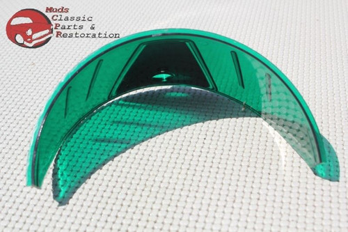 Motorcycle Headlight Grn Visor Shield 7" Indian Hog Chopper Harley Yamaha Honda