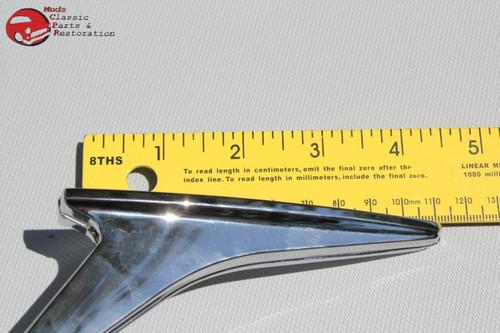 Pair Chevy Rectangle Ribbed Base Outside Rearview Door Mounted Mirrors Set New