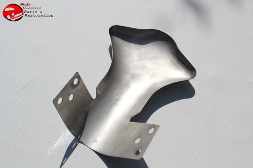 Stainless Exhaust Tail Pipe Deflector Shield Custom Car Truck Hot Rat Rod Pickup