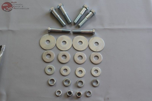 Subframe Hardware Kit For Body Mount Bushings Camaro Nova Firebird Bolts Washer