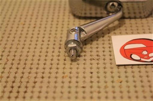 Vintage Chrome Guide Style Car Truck Dash Traffic Signal Light Viewer