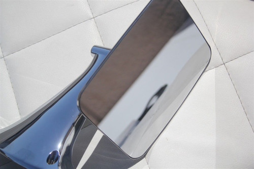 Square Rectangle Door Mirror Chevy Truck Outside Rearview Chrome Left Hand New
