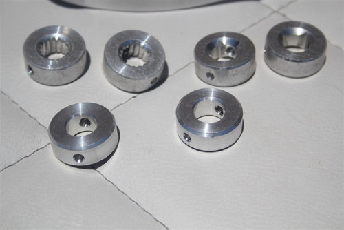 Aluminum Billet Inside Interior Window Quarter Glass Rollup Manual Cranks Pair