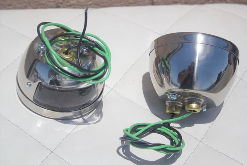 1932 Ford Duolamp Tail Light Assemblies License Lamp 6 Volt Right Left Hand