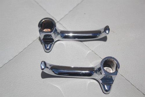51-55 Chevy Gmc Vent Window Wind Wing Handles Chrome 1St Series Pickup Truck