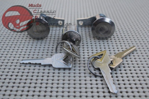 Ford Mustang Galaxie Falcon Pickup Ignition Door Locks Set Kit Oem Keys