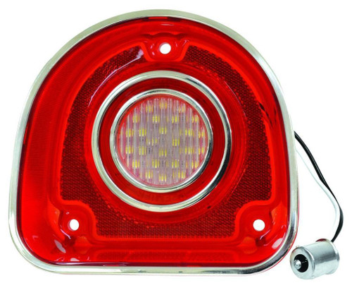 Back-Up Light Red/Clear W/Trim 68