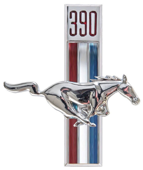 Emblem Running Horse 390 Rh 67-68