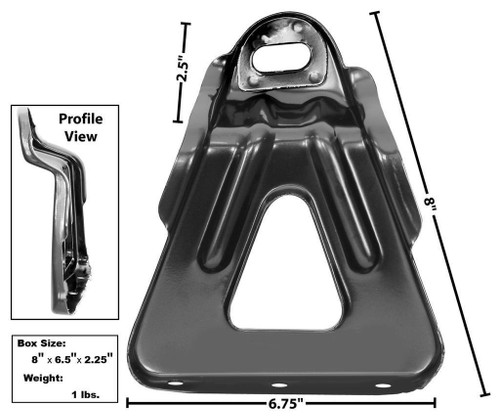 Fender To Bumper Bracket Lh 55