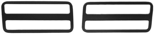 Marker Front/Rear Bezels Pair 70-81