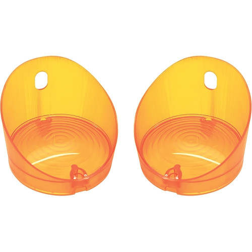 1970 70 Chevrolet Chevy El Camino LH RH Plastic Park Light Lenses Pair